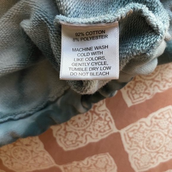 COBBLE Lane Blue Tie Dye Sweatshirt size M - Picture 6 of 6